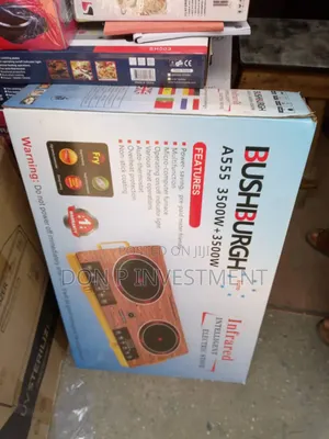 Bushburgh 3500watts Electric Cooker 2 Burnner