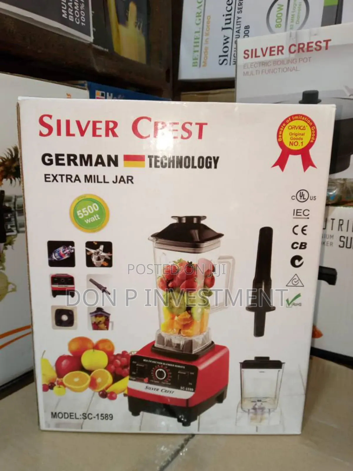 Silver Crest GermanyExtra Mill Jar Blender