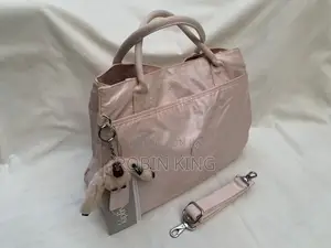 Kipling Womens Pink Shoulder Hand Bag Size Medium