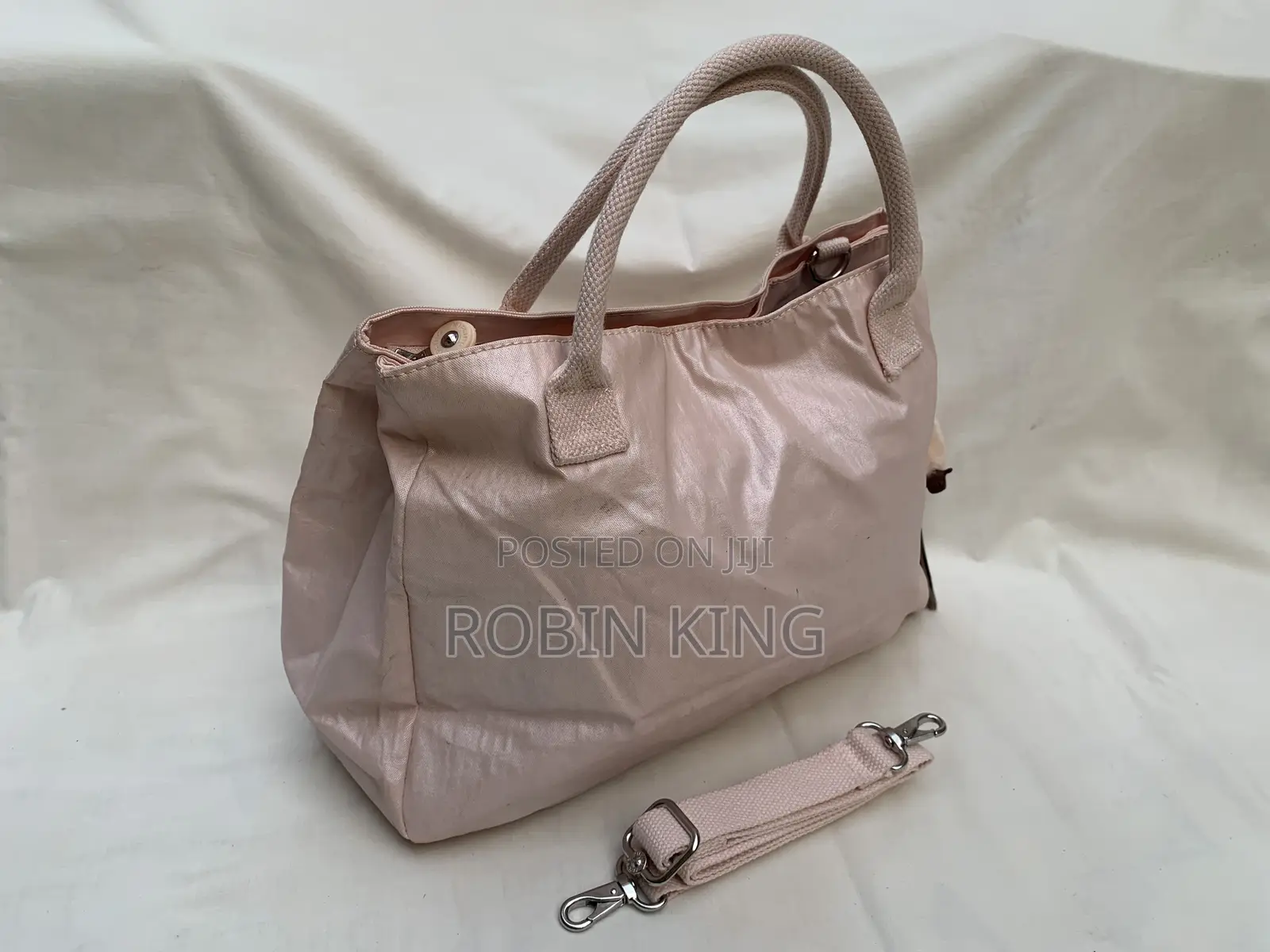 Kipling Womens Pink Shoulder Hand Bag Size Medium