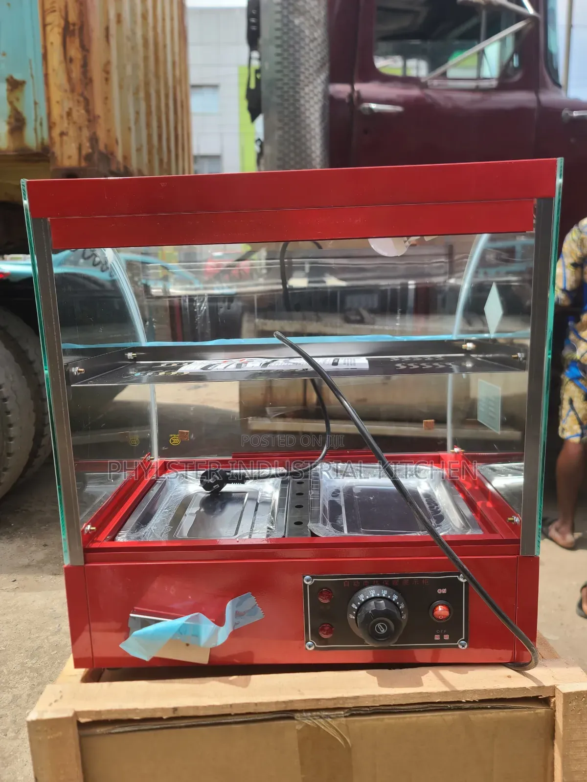 2 Plate Snacks Warmer Machine