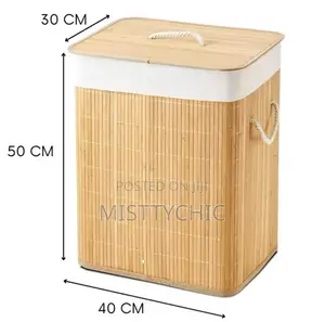 Bamboo Dirty Clothes Basket