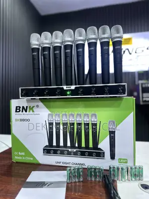 Original BNK 8-in-1 Wireless Microphone System – Handheld