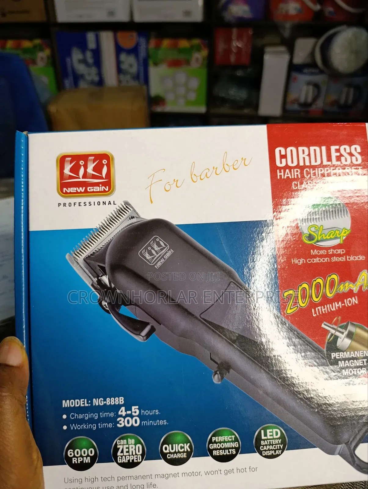 Kiki Professional Cordless Clippers