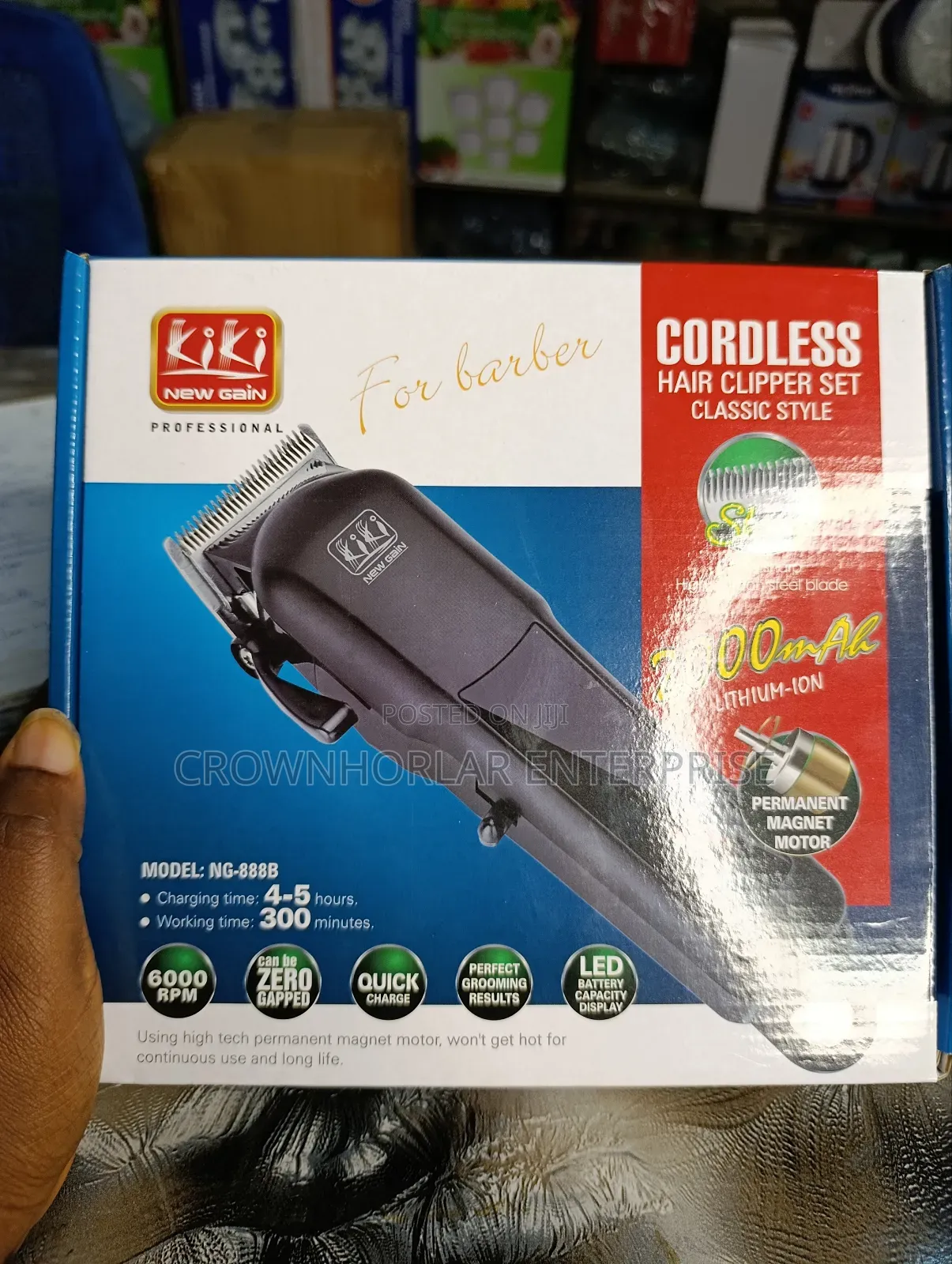 Kiki Professional Cordless Clippers