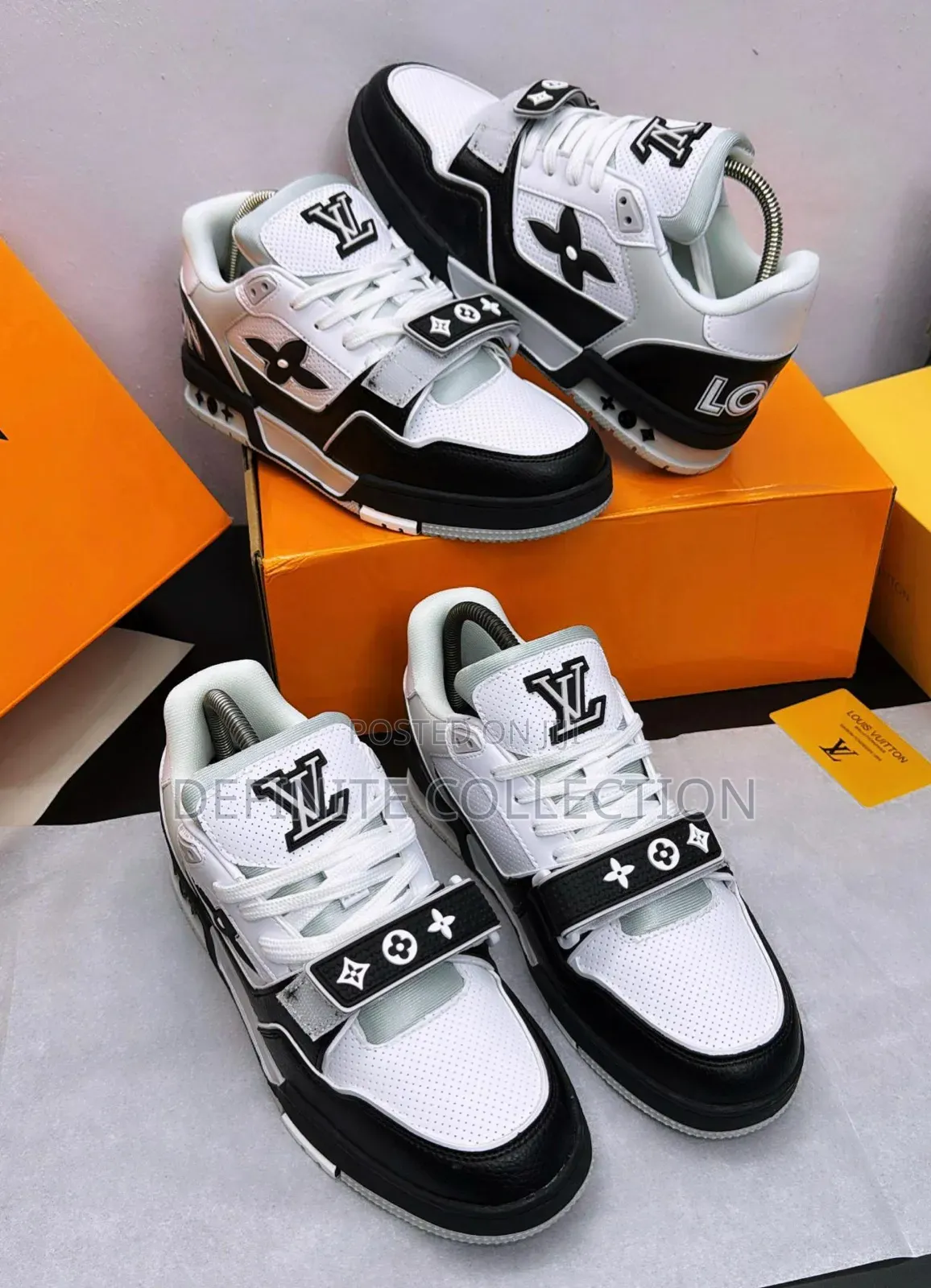 Louis Vuitton Buckle Luxury Sneakers