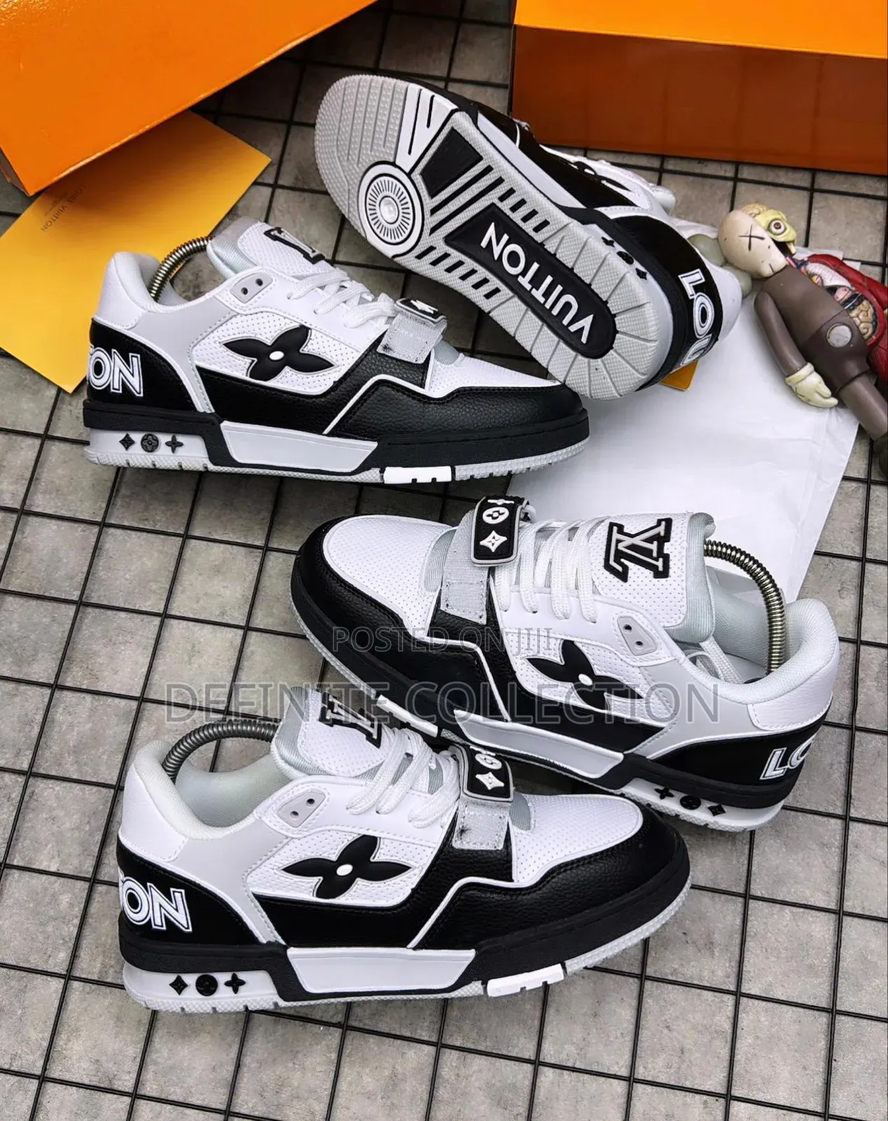 Louis Vuitton Buckle Luxury Sneakers