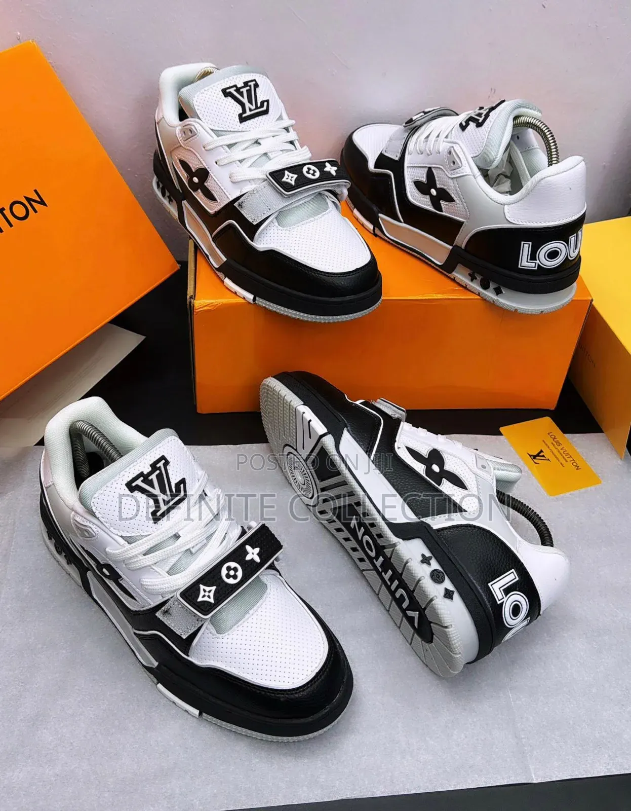 Louis Vuitton Buckle Luxury Sneakers