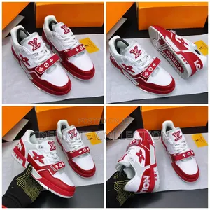 Louis Vuitton Buckle Luxury Sneakers