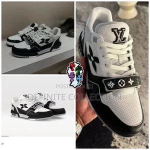 Louis Vuitton Buckle Luxury Sneakers