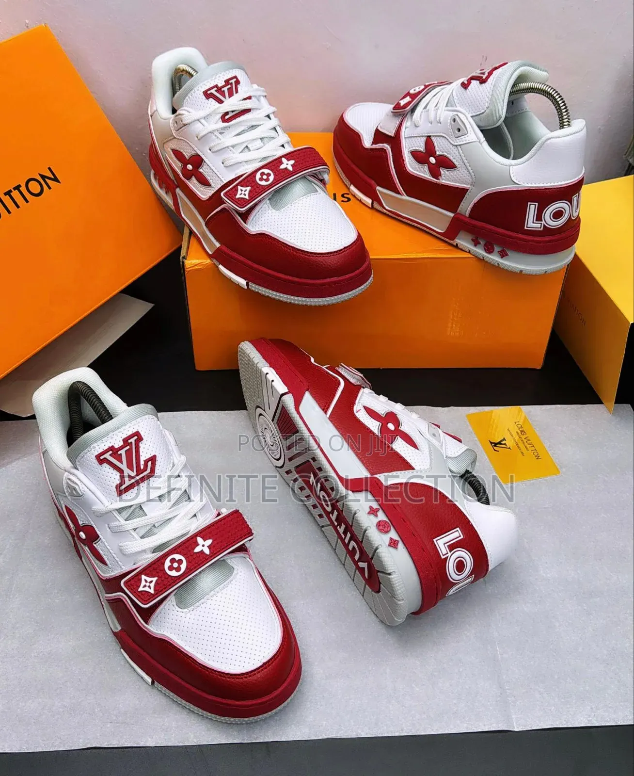 Louis Vuitton Buckle Luxury Sneakers