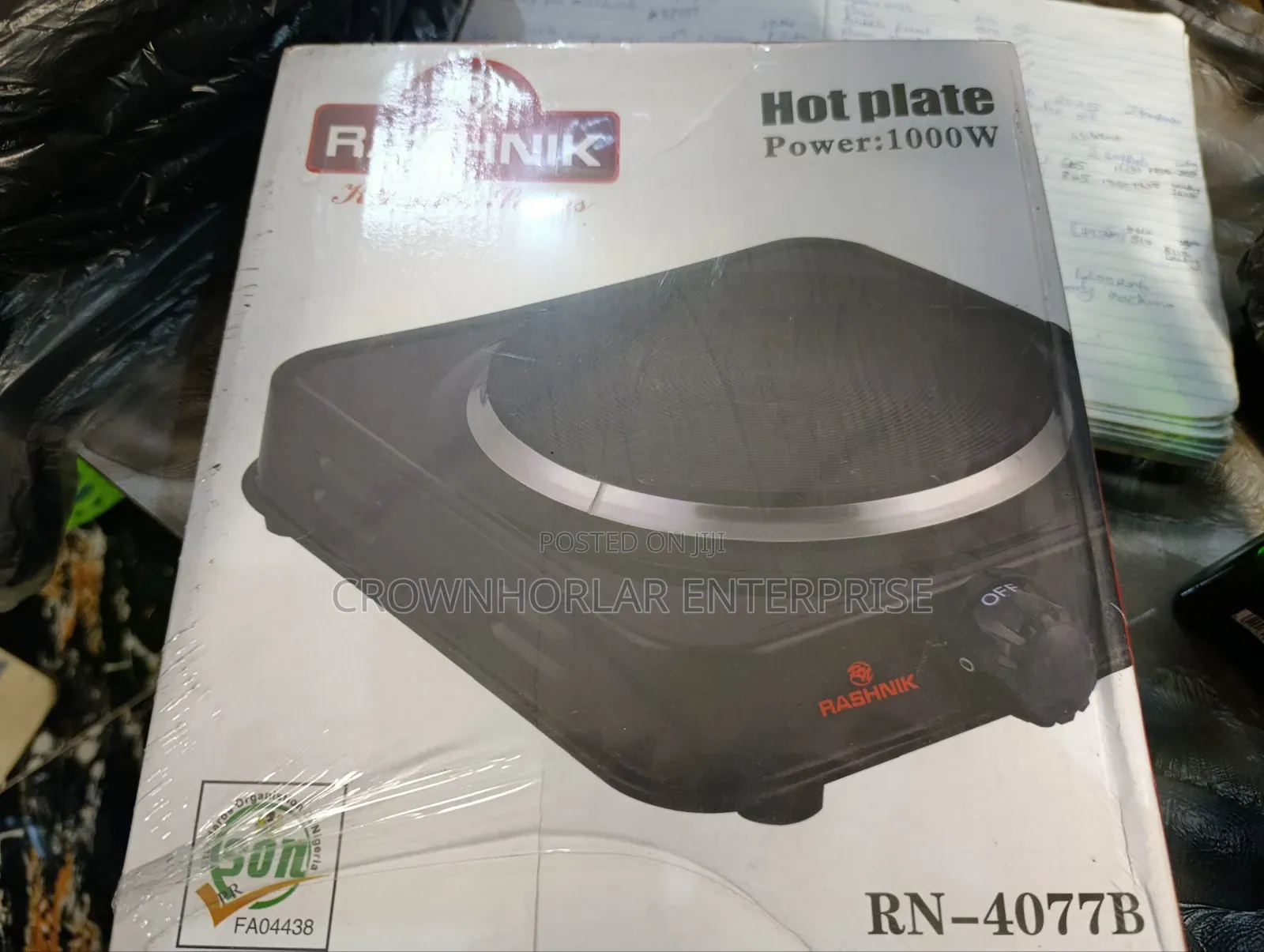 Rashnik Single Hotplate