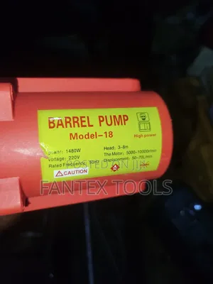 Electric Barrel Pump.
