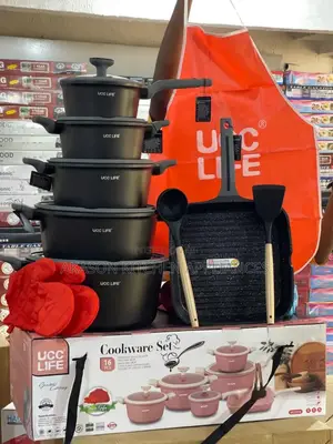 16pcs Ucc Life Cookware Set