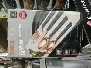 Tower 16 Pieces Rose Gold Cutlery Set