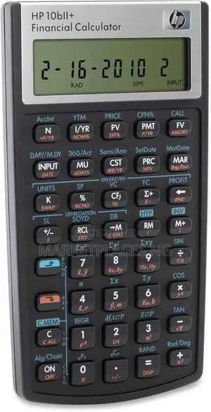 Hp 10bii+ Financial Calculator