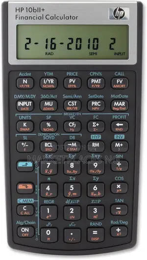 Hp 10bii+ Financial Calculator