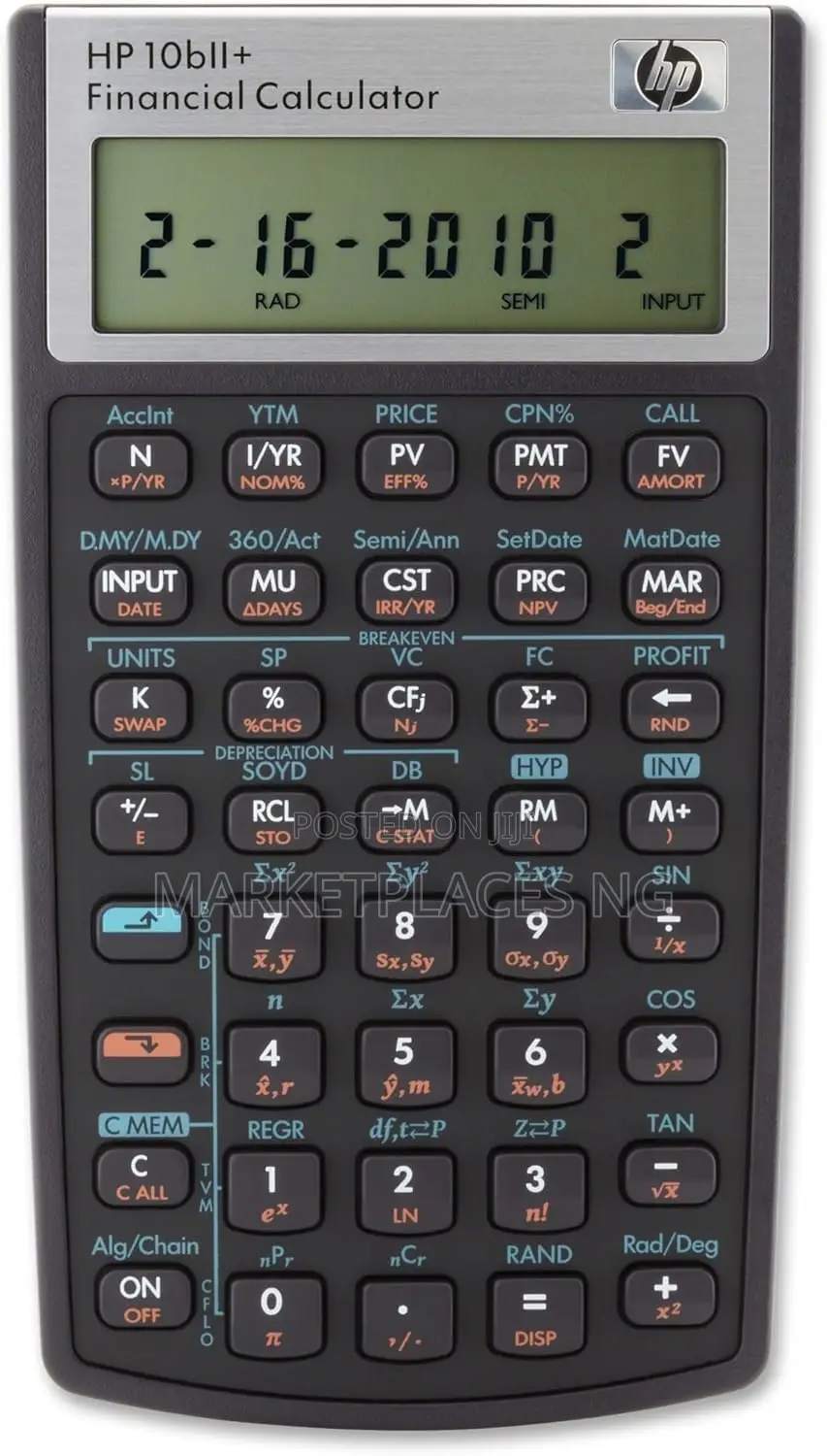 Hp 10bii+ Financial Calculator
