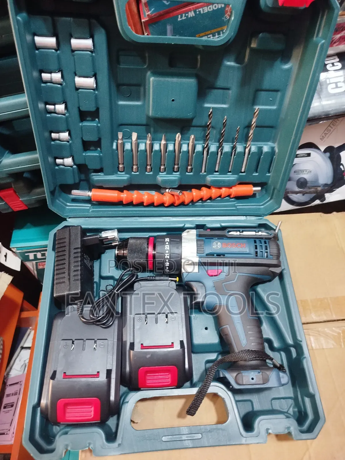 Bosch Brushless Drilling Machine.
