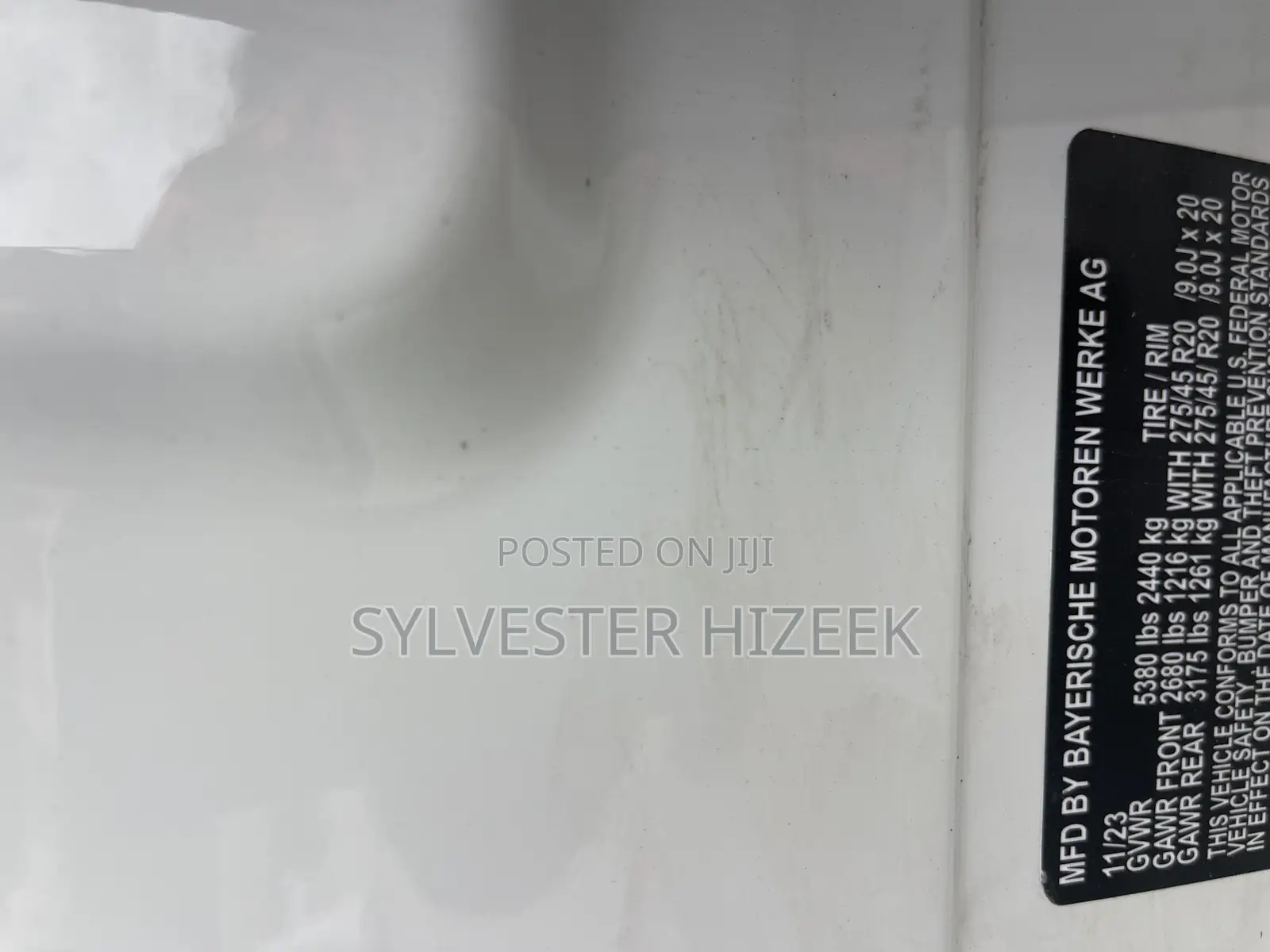 BMW X7 2024 White