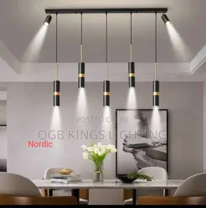 Dining Room Chandelier 5in1 Led Simple Modern Cash Register Bar Light