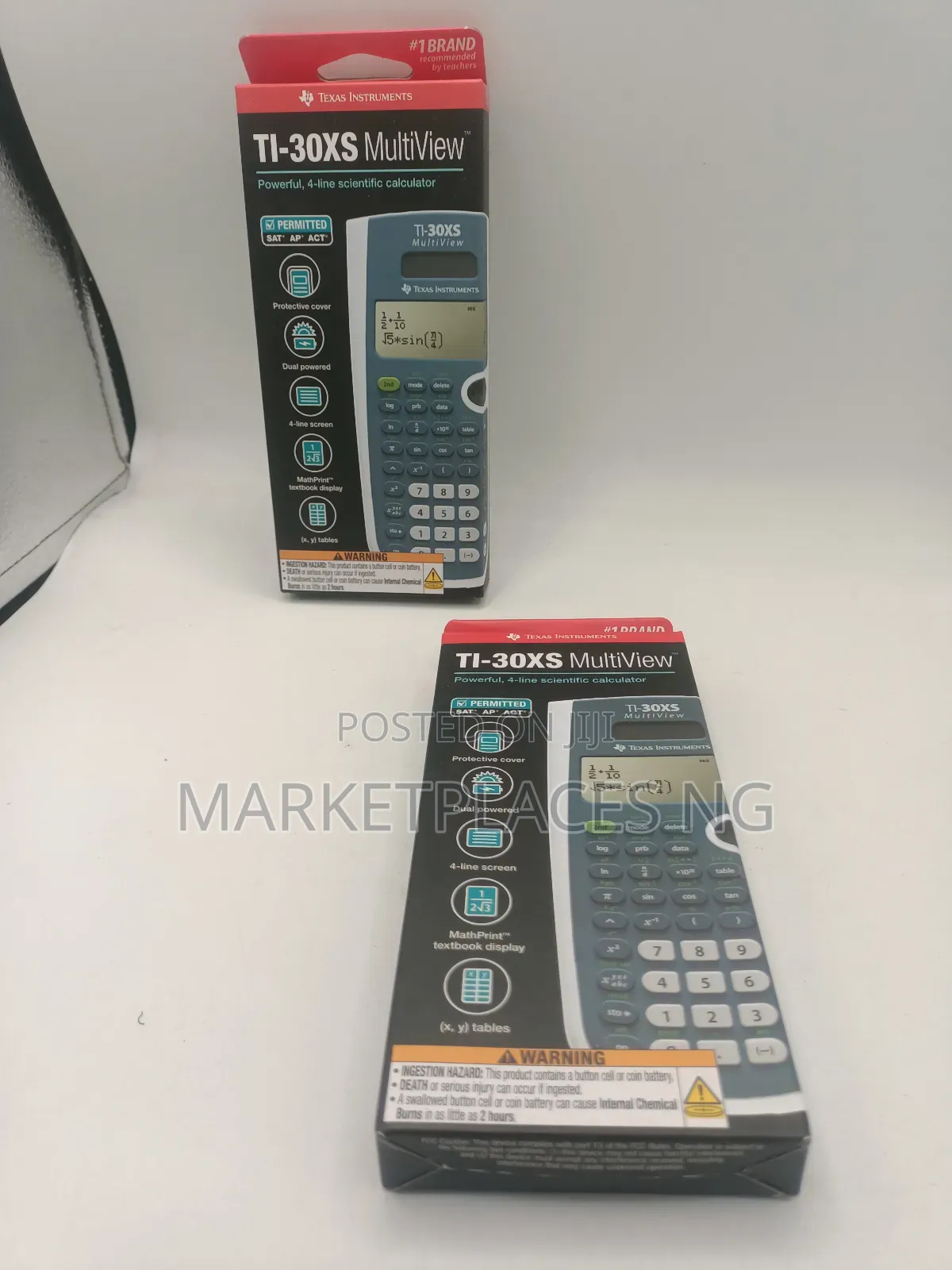 Texas Instruments Calculator Ti-30xs Sat Gre - Solar Powered