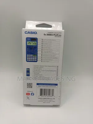 Casio Fx-300es Plus 2nd Edition – Standard Scientific Calculator
