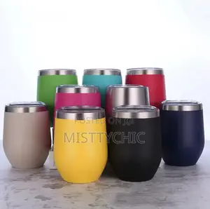 12oz Stainless Steel Eggshell Cup Cold and Hot
