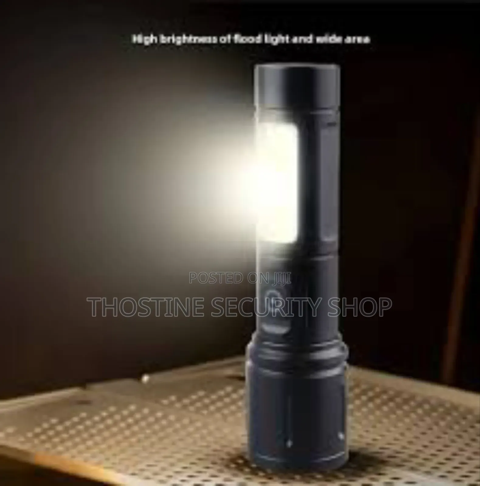 Tactical Flashlight With Cob Strobe Light
