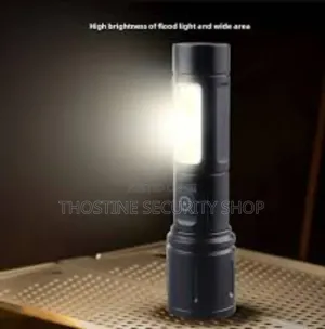 Tactical Flashlight With Cob Strobe Light