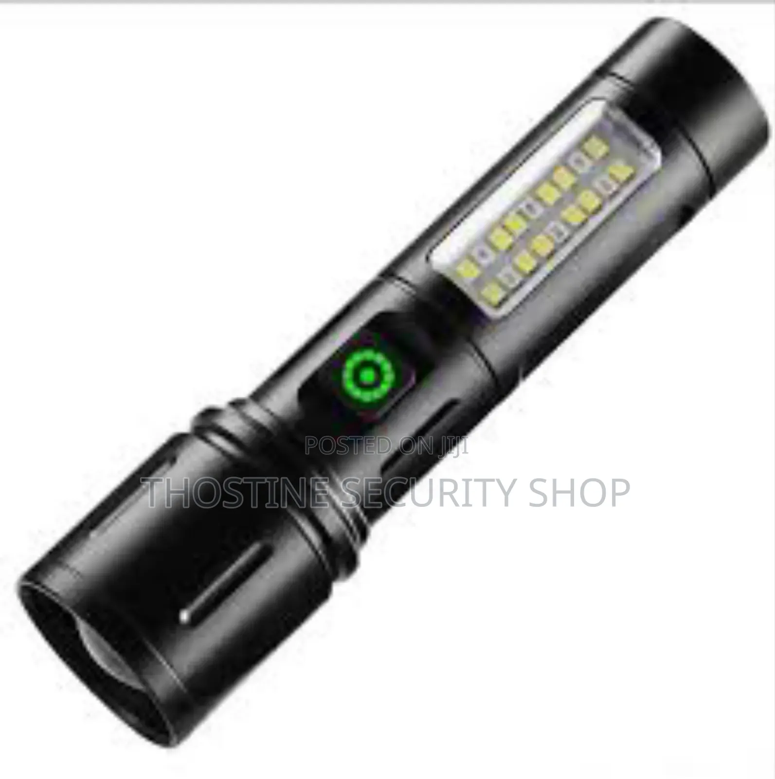 Tactical Flashlight With Cob Strobe Light