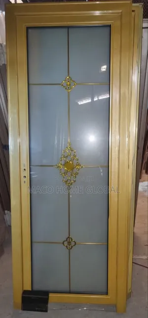 750 Size Toilet Full Glass Gold Gold