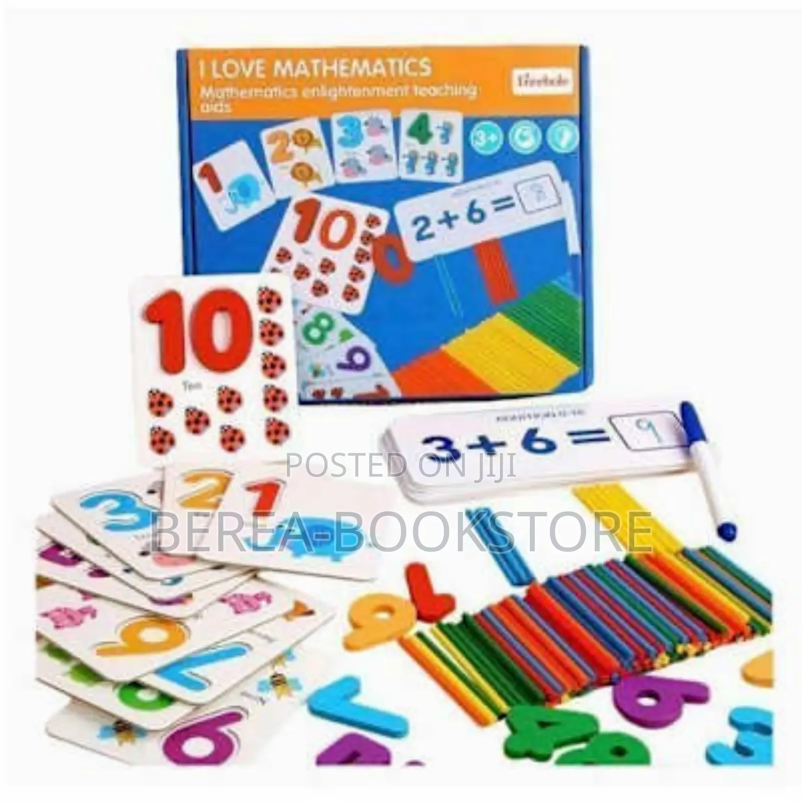 I Love Mathematics Enlightenment Teaching Aids / Maths Puzzle