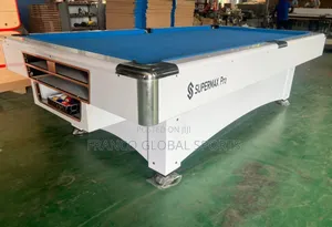 Snooker Pool Table With 2 Cue Stick and Accessories