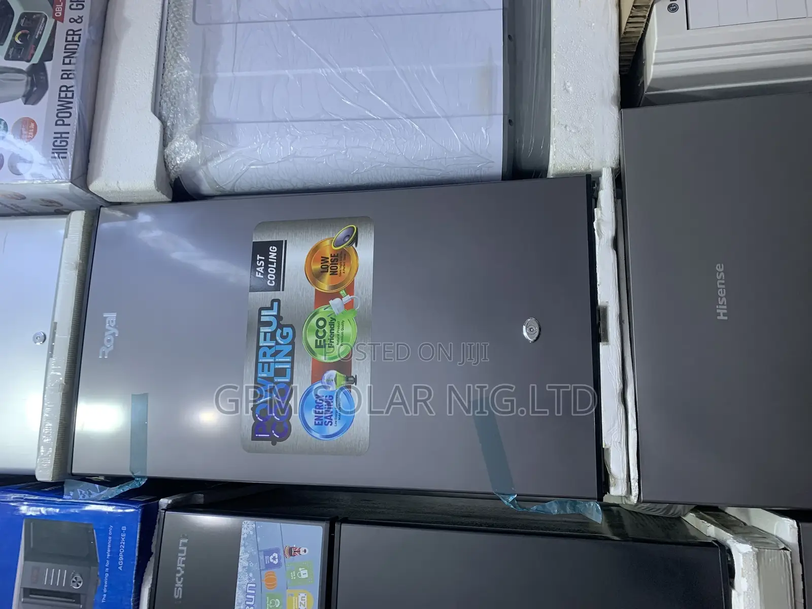 A Single Door Refrigerator
