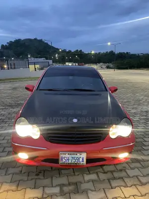 Mercedes-Benz C230 2006 Red