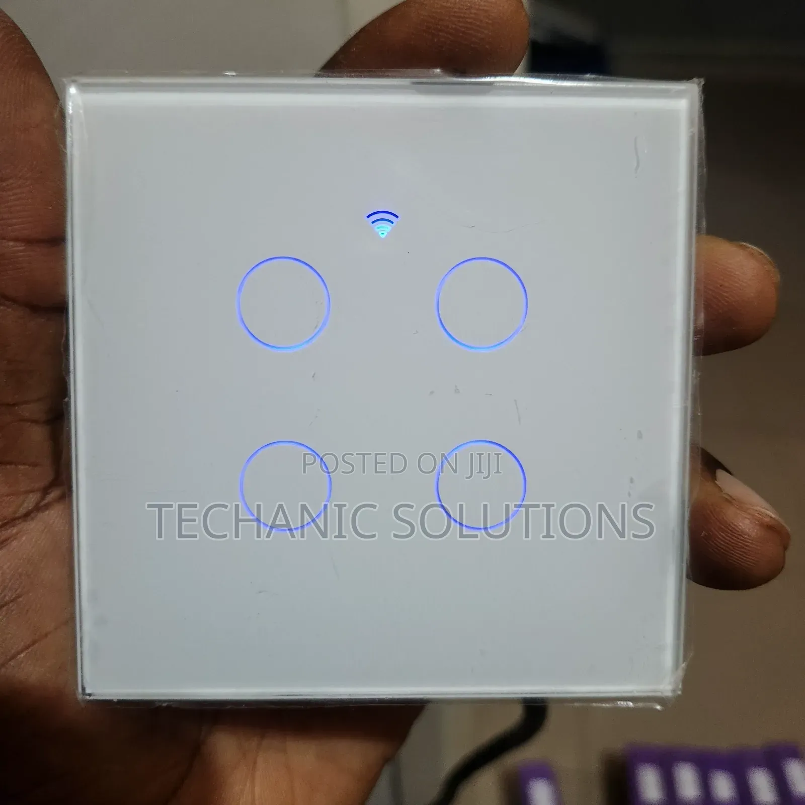 White 4 Gang Tuya Smart Wifi Switch