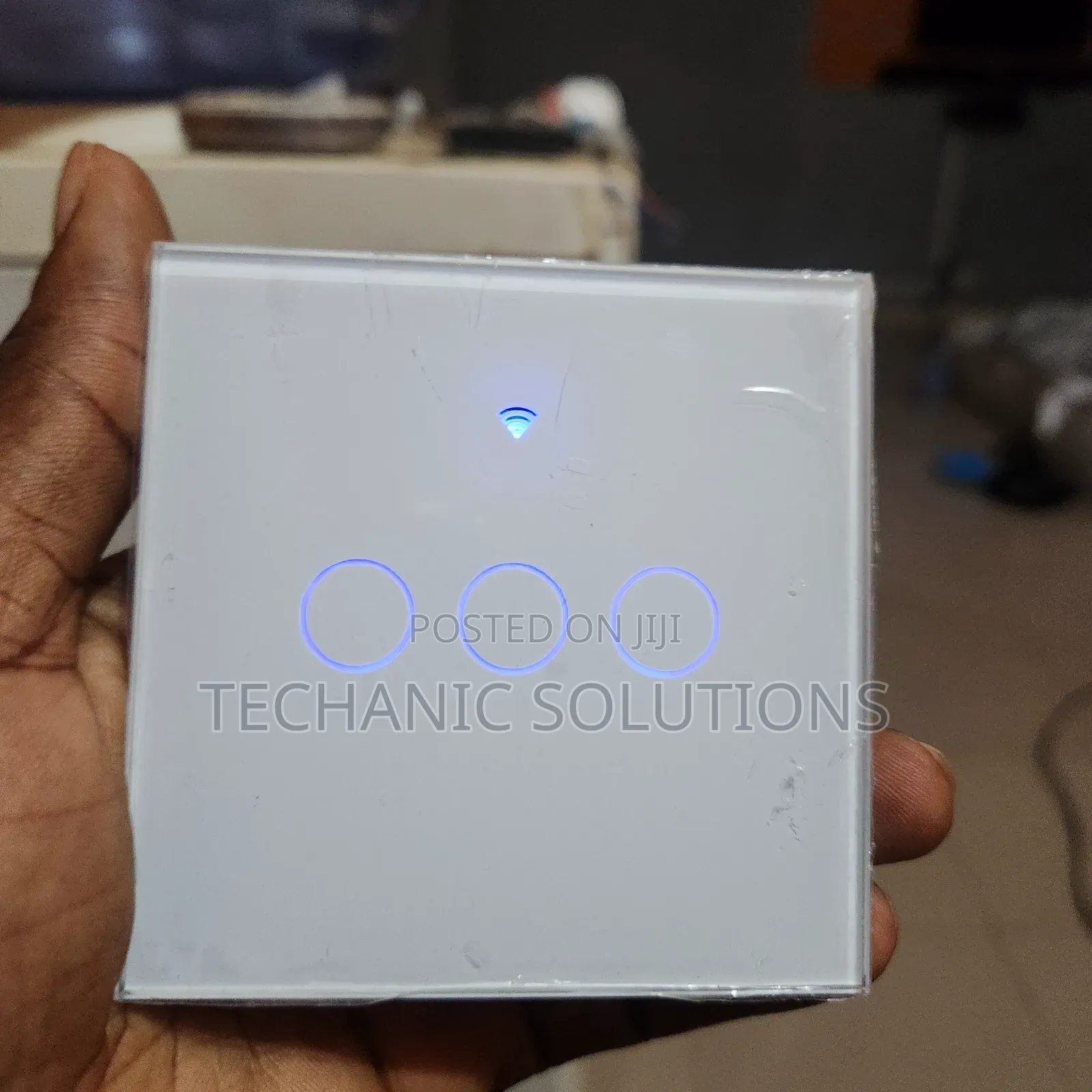 White 3 Gang Tuya Smart Wifi Switch