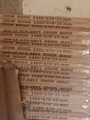 200w Mono Solar Panels