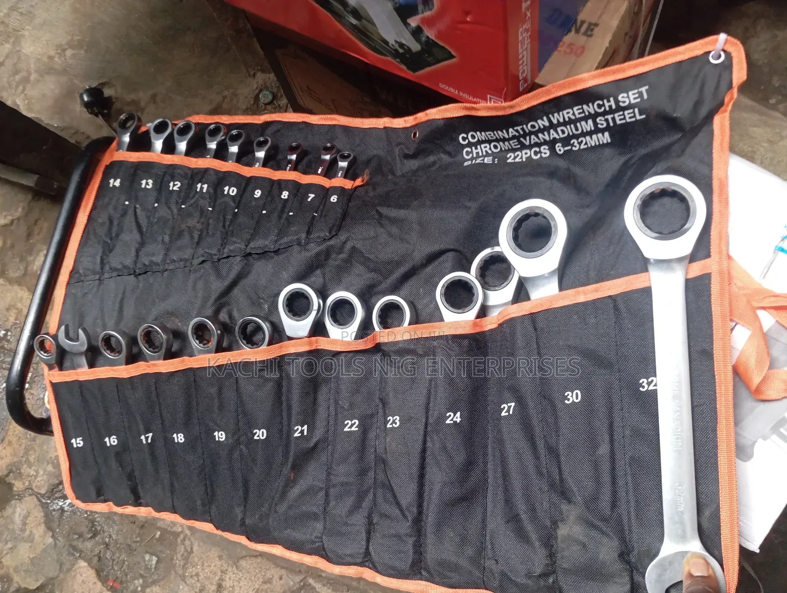 6 To 32 Ratchet Spanner Set