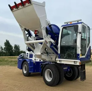 4 Cubic Self Loading Mobile Concrete Mixer