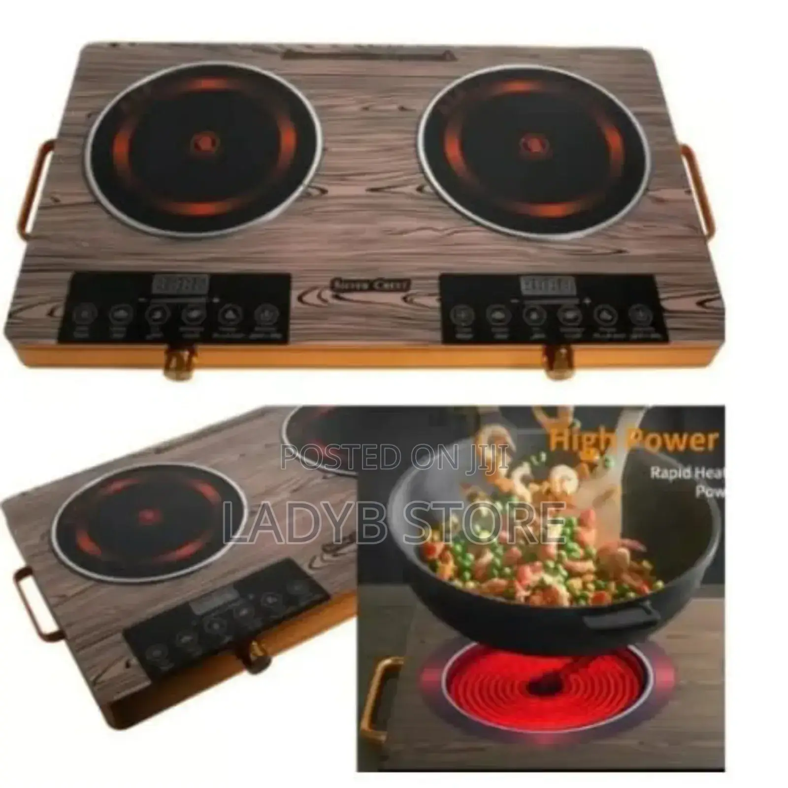 Double Face Infrared Ceramic Cooker