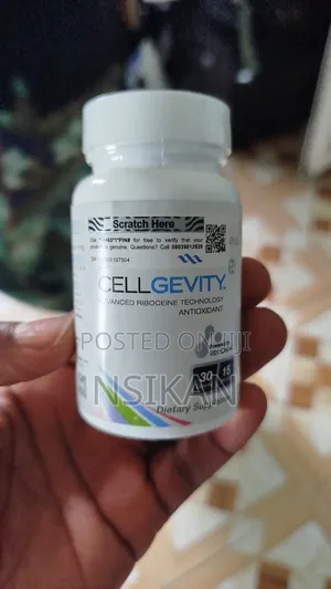 Cellgevity 30 Capsules Bottle