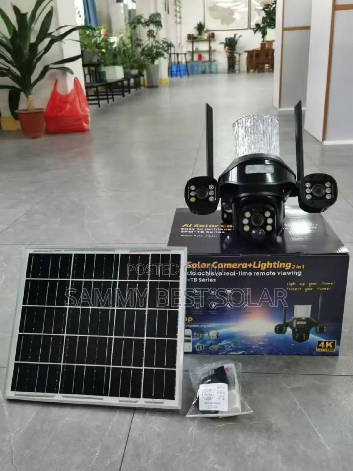 Ai Solar Camera-Lighting Available