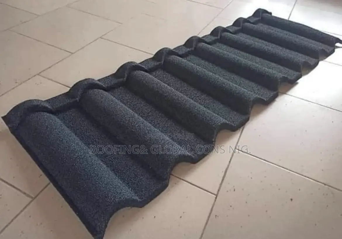Pure Black Milano Roofing Sheet