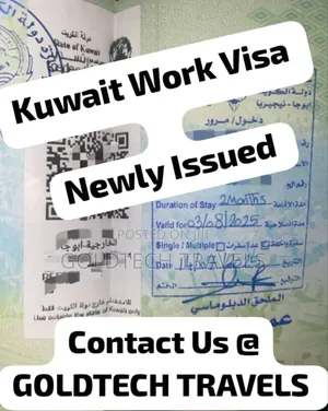 Kuwait 2 Years Working Visa Package for Driver Available