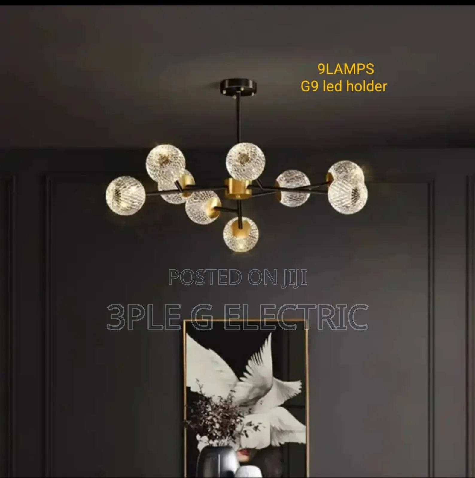 9lamps G9 Chandelier
