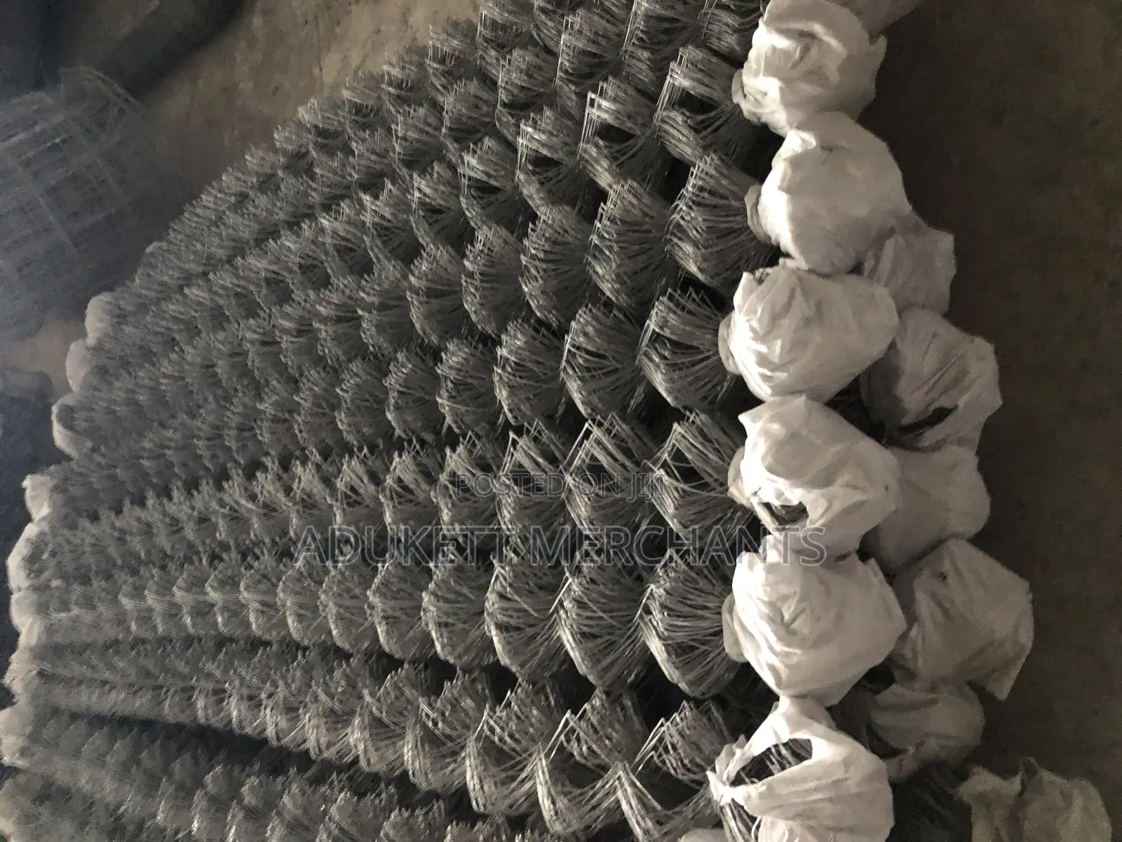 Galvanized Chain Link 8ft by 12m