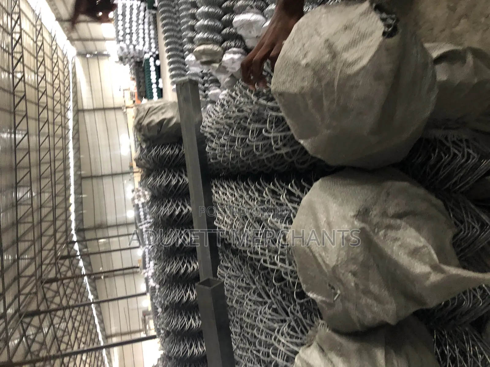 Galvanized Chain Link 8ft by 12m