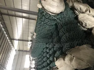 Rubber Coated Chain Link 8ft by 12m